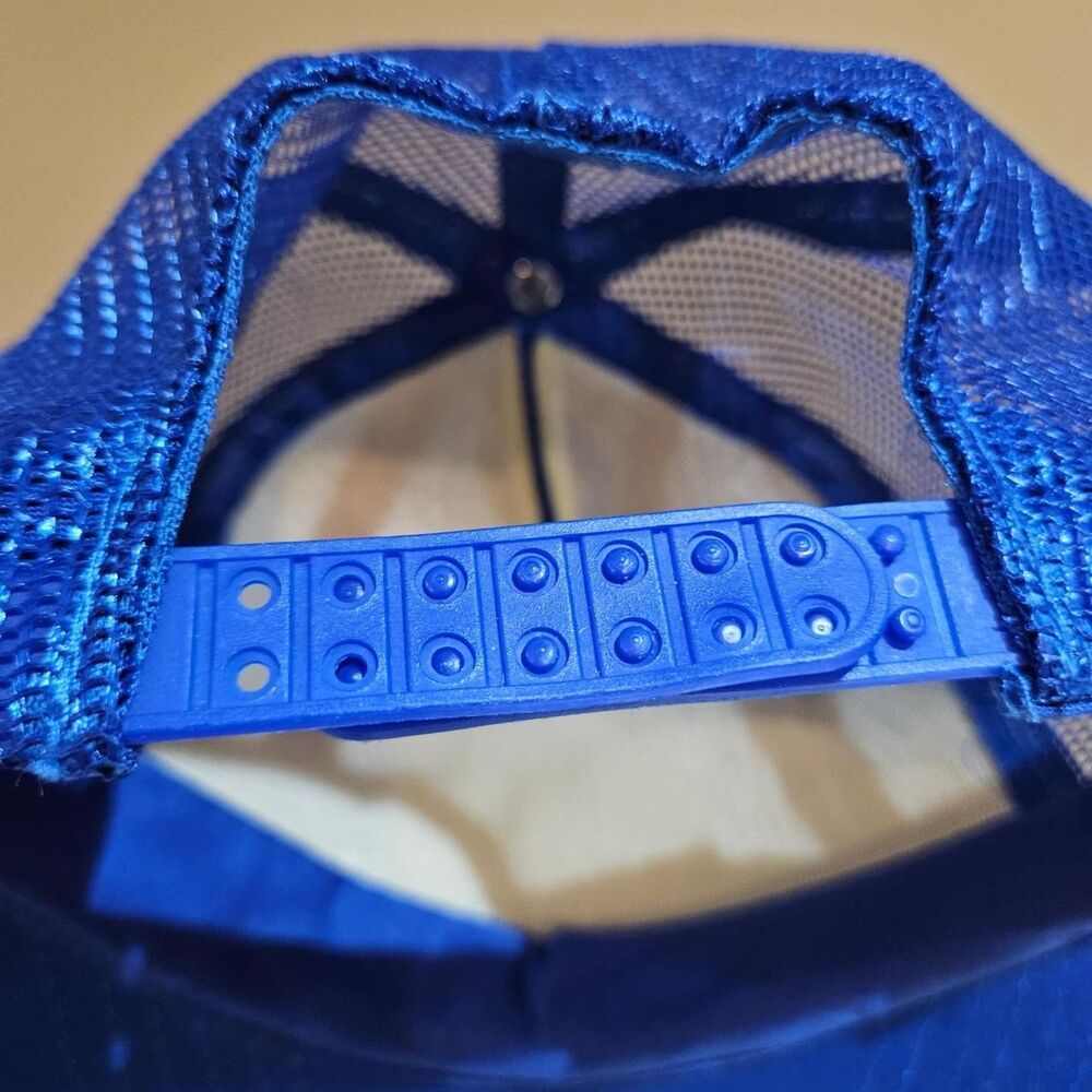 vintage indie skater country corner restaurant blue trucker hat - Picture 4 of 4